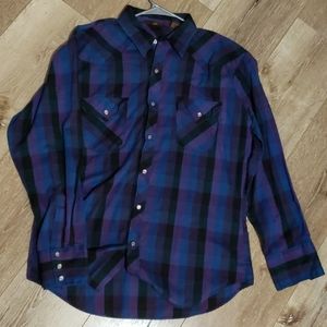 BJ-R pearl button shirt